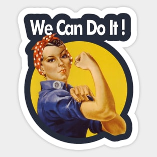 We Can Do It! Sticker